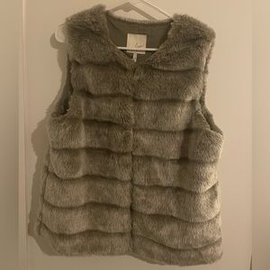 Joie faux fur vest